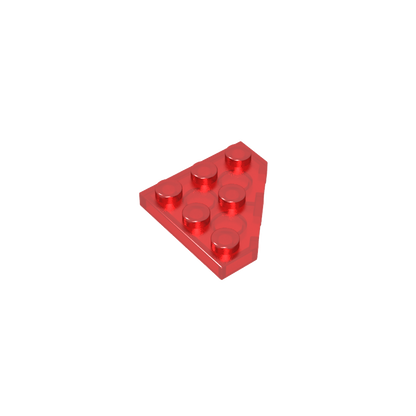 GDS-556 - Wedge Plate 3 x 3 Cut Corner
