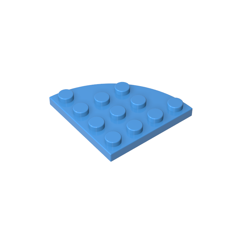 GDS-569 - Plate Round Corner 4 x 4