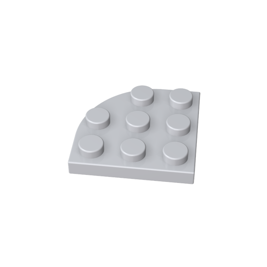 GDS-570 - Plate Round Corner 3 x 3