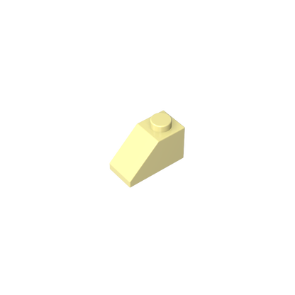 GDS-588 - Slope 45 Degrees 2 x 1 with Bottom Pin
