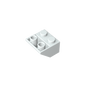 GDS-599 - Slope Inverted 45 Degrees 2 x 2 [Ovoid Bottom Pin, Bar-sized Stud Holes]