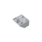 GDS-599 - Slope Inverted 45 Degrees 2 x 2 [Ovoid Bottom Pin, Bar-sized Stud Holes]