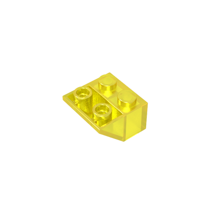 GDS-599 - Slope Inverted 45 Degrees 2 x 2 [Ovoid Bottom Pin, Bar-sized Stud Holes]