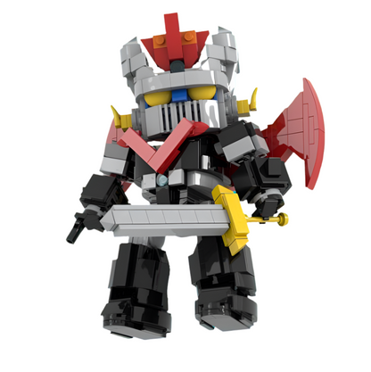 MOC SD MAZINGER Z - GREAT MAZINGER - GRENDIZER