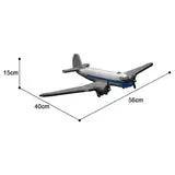 GOBRICKS MOC 132701 A04aDouglas DC-3 Lufthansa1:50-Ultimate Air- & Spacecraft Collection