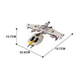 GOBRICKS MOC 181275 Wing Assault Star Fighter