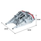 GOBRICKS MOC 1671 Rebel Snowspeeder