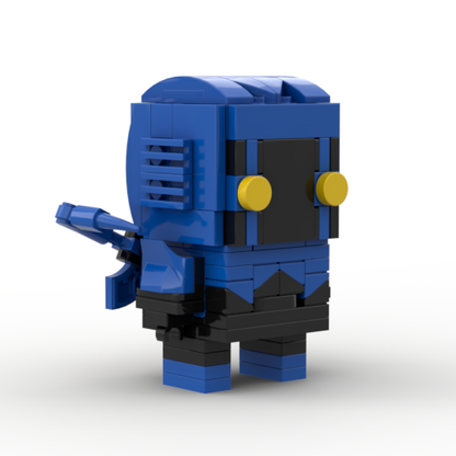 MOC The Blue Beetle Brickheadz