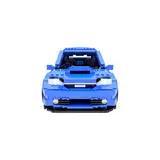 GOBRICKS MOC 50603 Subaru Impreza WRX STI Hatchback (GRB)