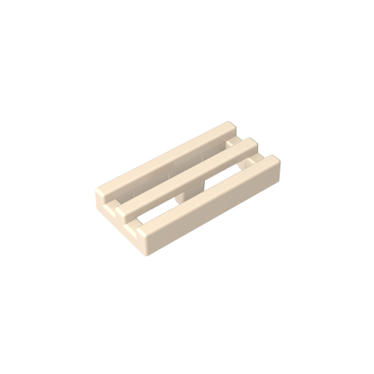 GDS-602 - Tile Special 1 x 2 Grille with Bottom Groove