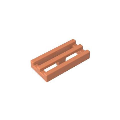 GDS-602 - Tile Special 1 x 2 Grille with Bottom Groove