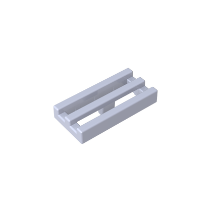 GDS-602 - Tile Special 1 x 2 Grille with Bottom Groove