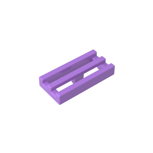 GDS-602 - Tile Special 1 x 2 Grille with Bottom Groove