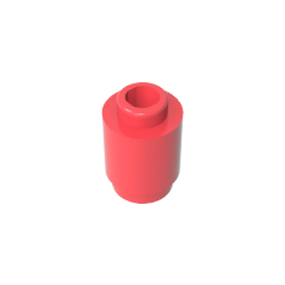 GDS-605 - Brick Round 1 x 1 Open Stud