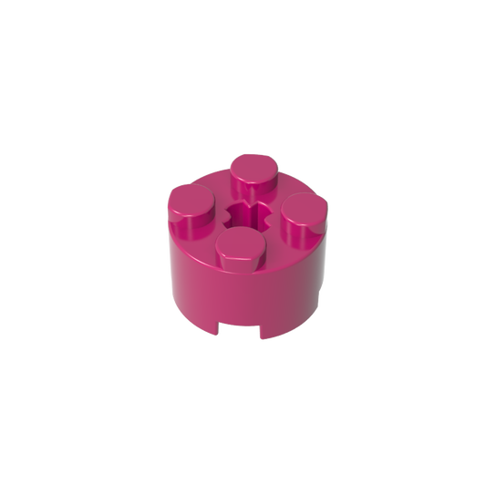 GDS-607 - Brick Round 2 x 2 with Axle Hole