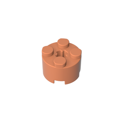 GDS-607 - Brick Round 2 x 2 with Axle Hole