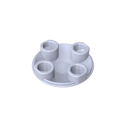 GDS-608 - Plate Round 2 x 2 with Rounded Bottom [Boat Stud]