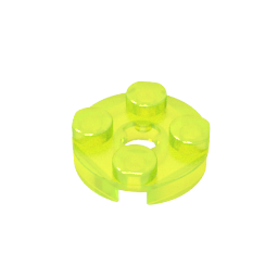 GDS-609 - Plate Round 2 x 2 with Axle Hole Type 1 (+ Opening)