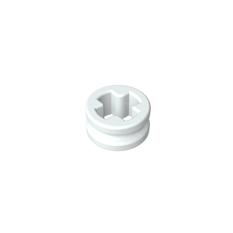 GDS-616 - Technic Bush 1/2 Smooth with Axle Hole Reduced