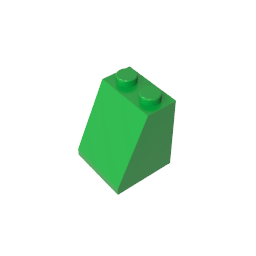 GDS-620 - Slope 65 Degrees 2 x 2 x 2 with Bottom Tube