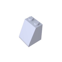 GDS-620 - Slope 65 Degrees 2 x 2 x 2 with Bottom Tube