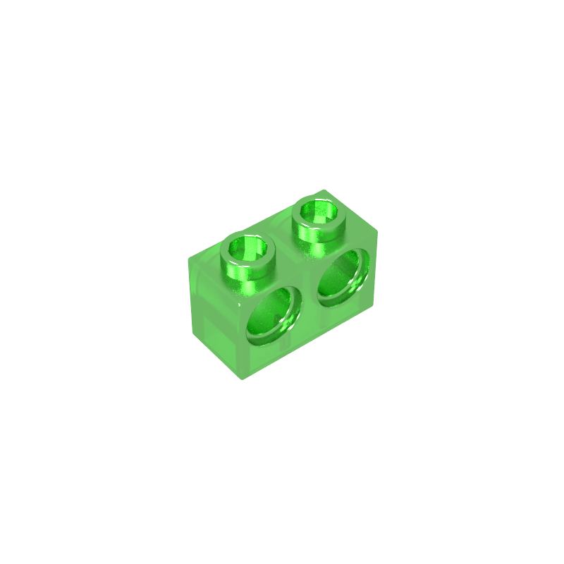 GDS-624 - Technic Brick 1 x 2 [2 Holes]
