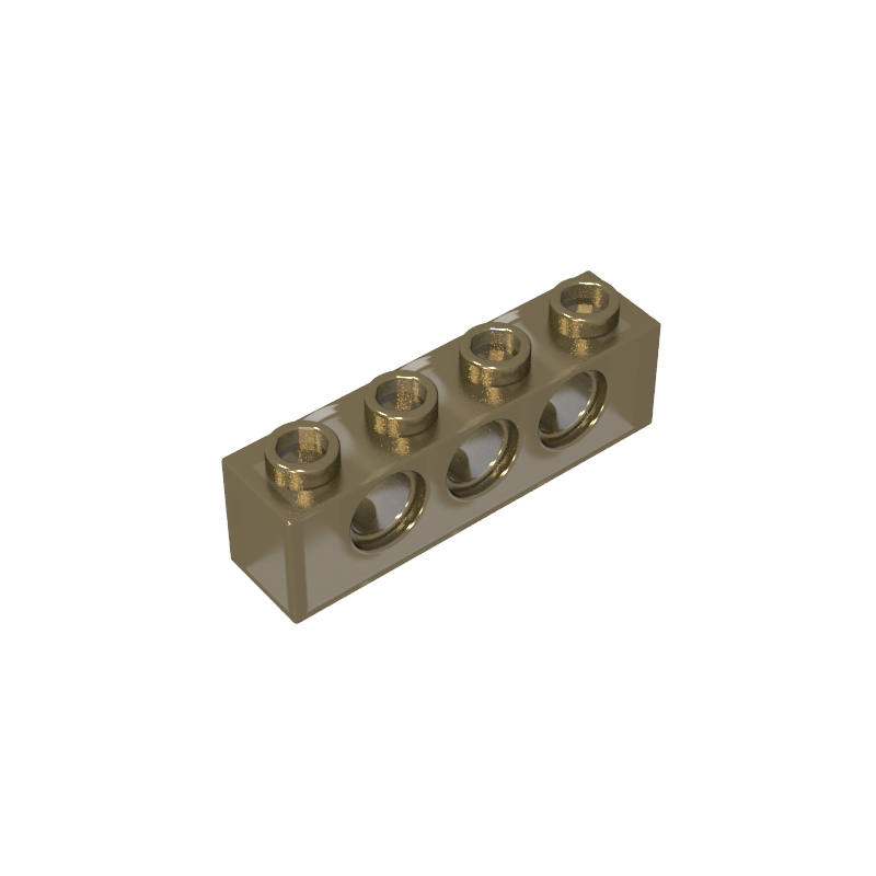 GDS-625 - Technic Brick 1 x 4 [3 Holes]