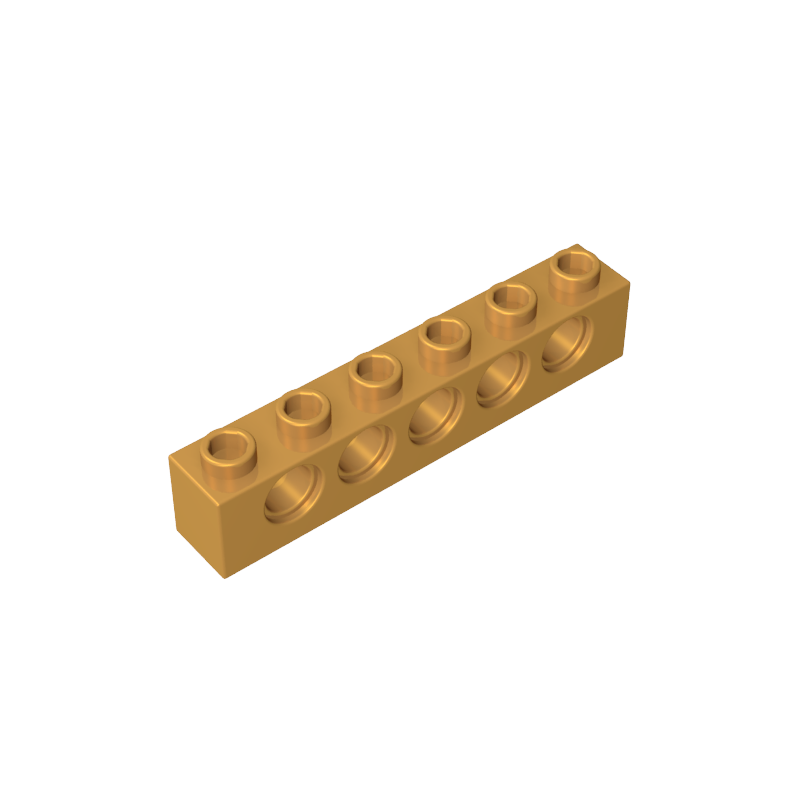 GDS-626 - Technic Brick 1 x 6 [5 Holes]