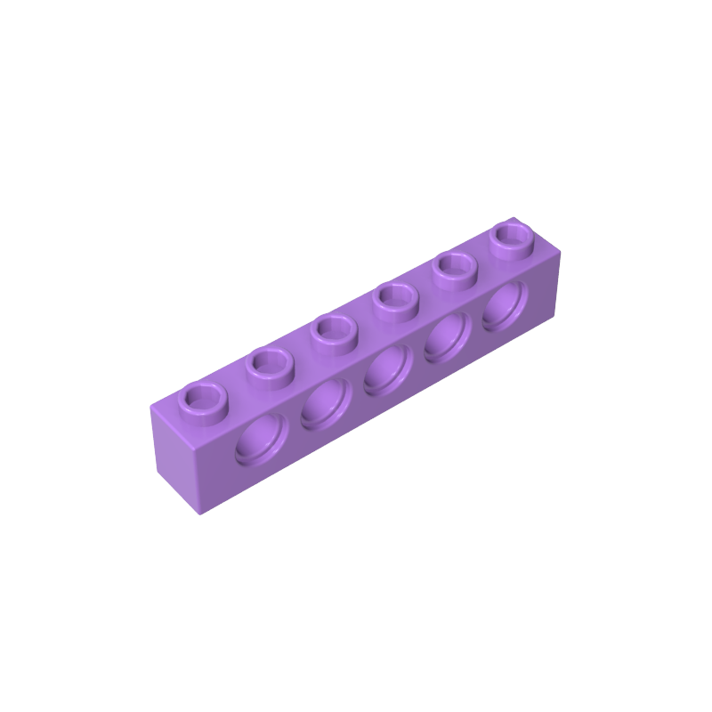 GDS-626 - Technic Brick 1 x 6 [5 Holes]