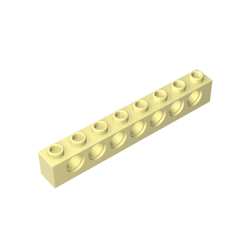 GDS-627 - Technic Brick 1 x 8 [7 Holes]