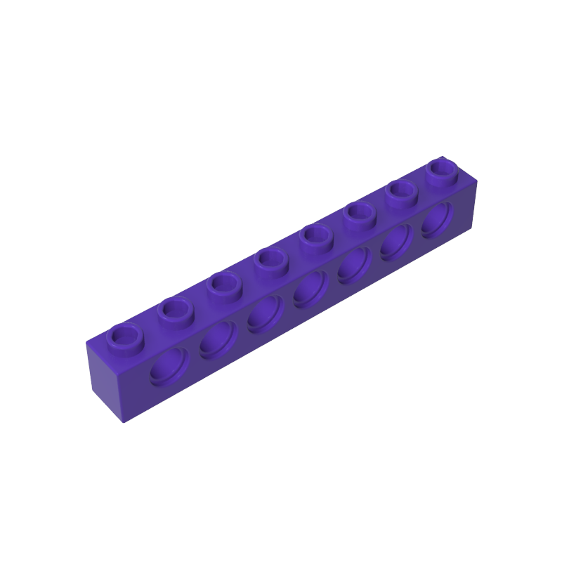 GDS-627 - Technic Brick 1 x 8 [7 Holes]