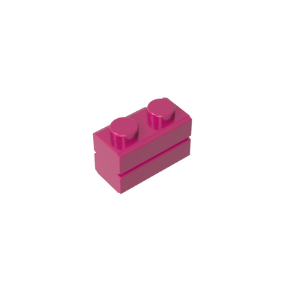 GDS-631 - Brick Special 1 x 2 with Masonry Brick Profile