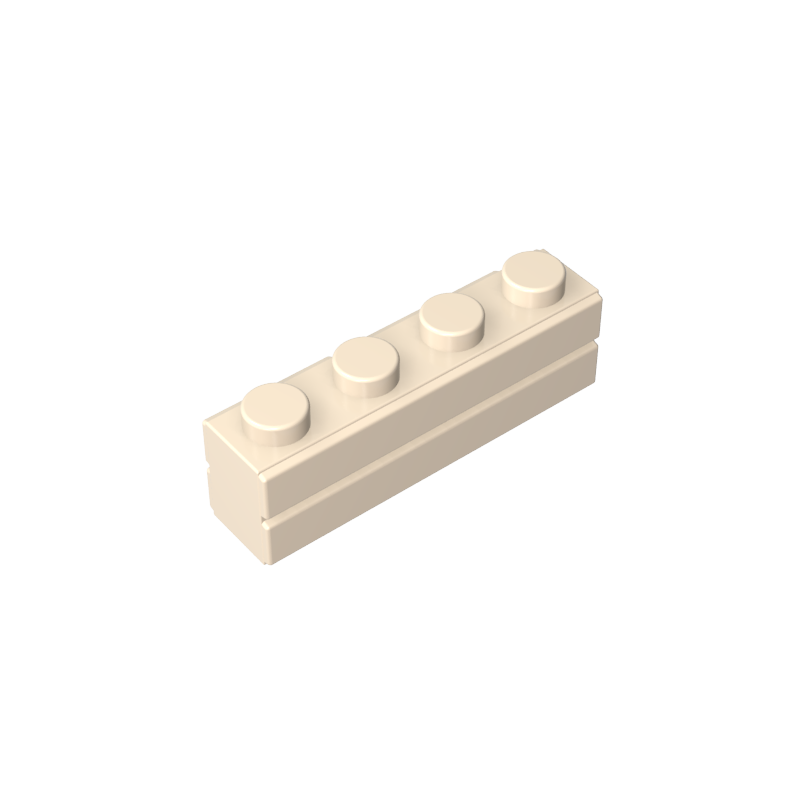GDS-632 - Brick Special 1 x 4 with Masonry Brick Profile