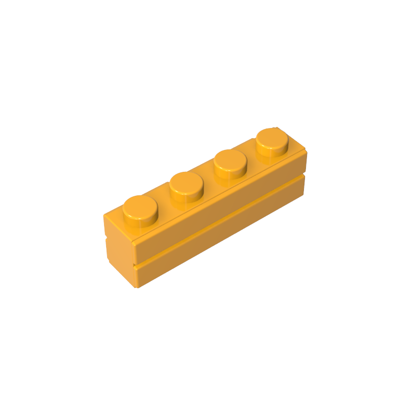 GDS-632 - Brick Special 1 x 4 with Masonry Brick Profile