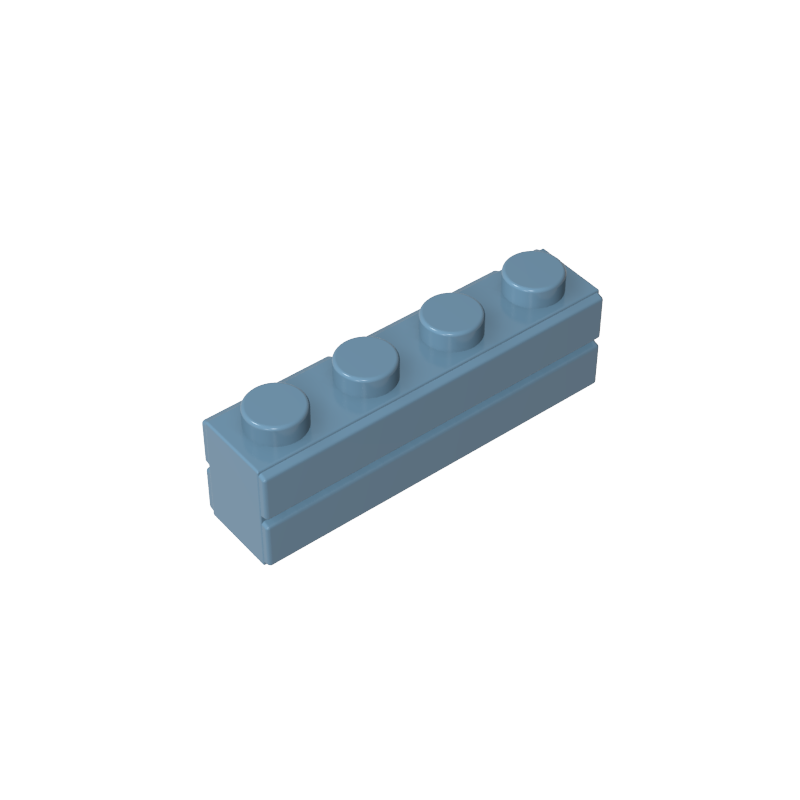 GDS-632 - Brick Special 1 x 4 with Masonry Brick Profile