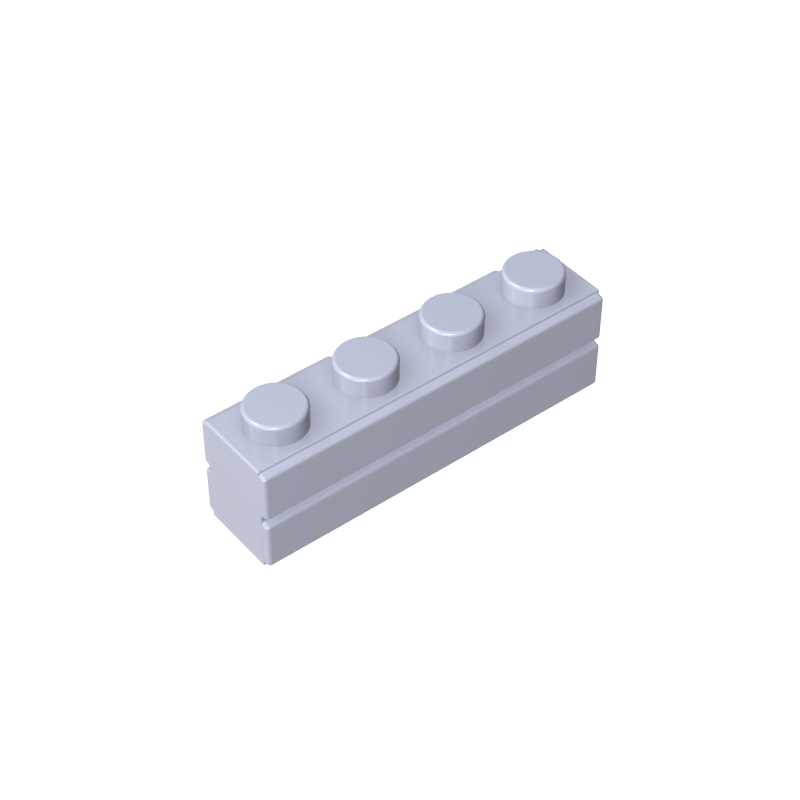 GDS-632 - Brick Special 1 x 4 with Masonry Brick Profile