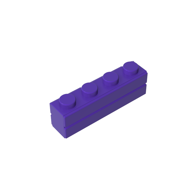 GDS-632 - Brick Special 1 x 4 with Masonry Brick Profile