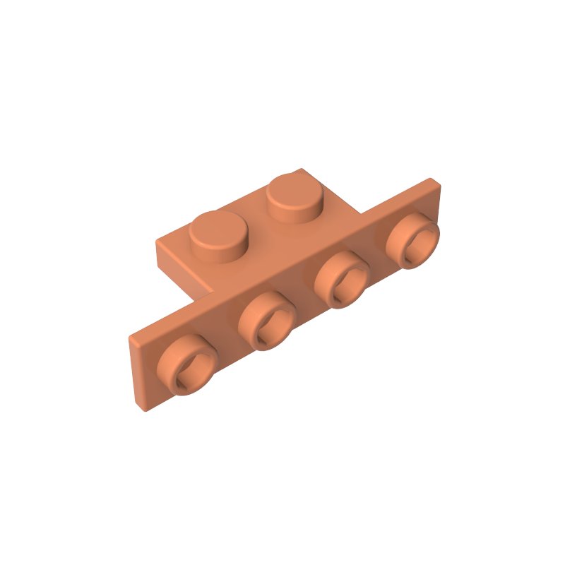 GDS-638 - Bracket 1 x 2 - 1 x 4 [Rounded Corners]