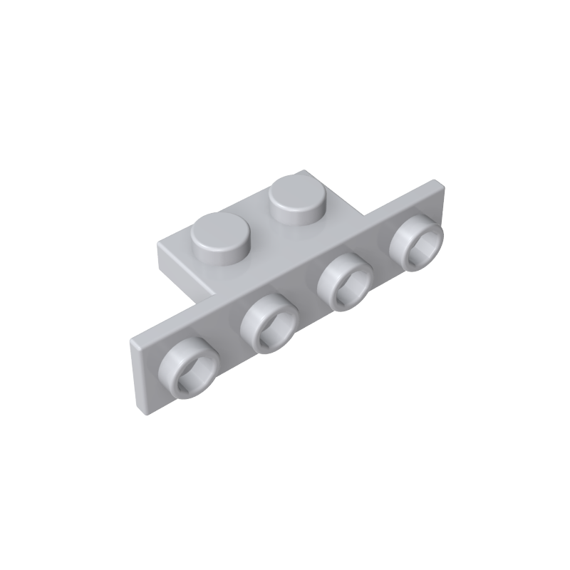 GDS-638 - Bracket 1 x 2 - 1 x 4 [Rounded Corners]