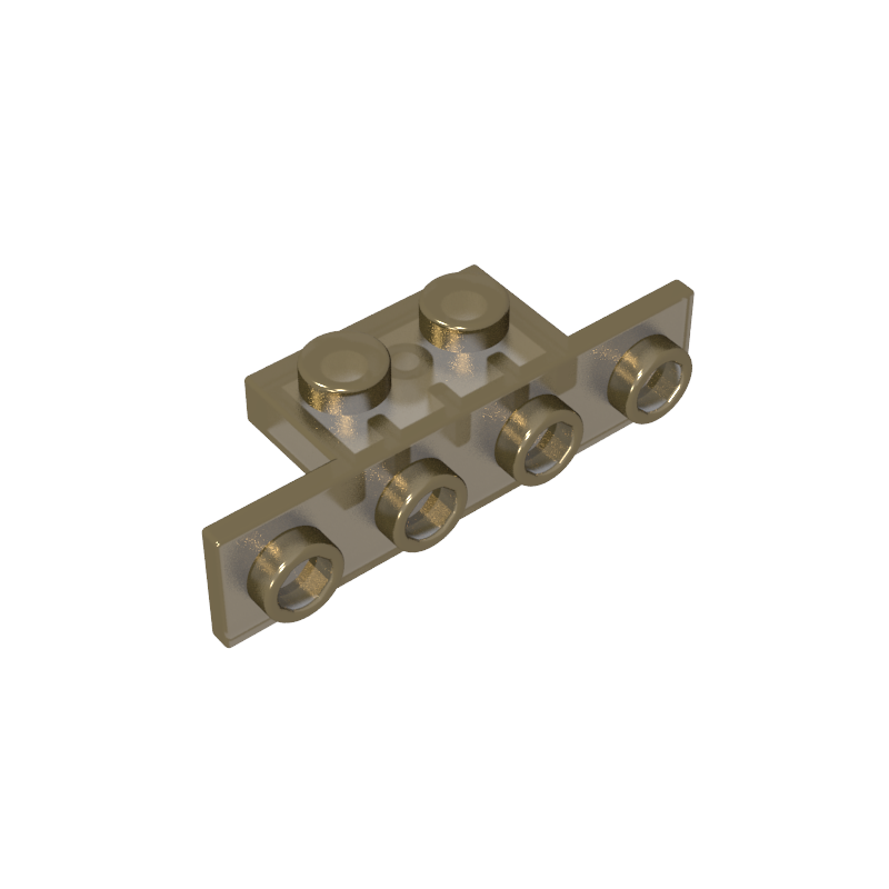 GDS-638 - Bracket 1 x 2 - 1 x 4 [Rounded Corners]