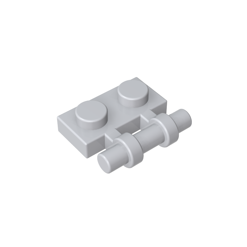 GDS-644 - Plate Special 1 x 2 Side Handle [Free Ends]