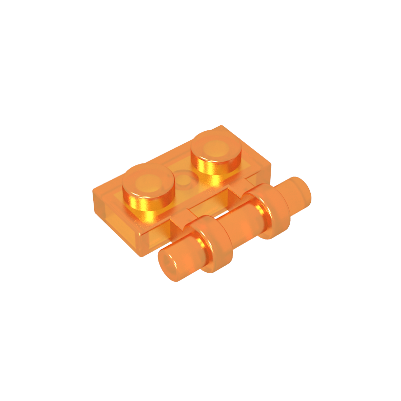 GDS-644 - Plate Special 1 x 2 Side Handle [Free Ends]