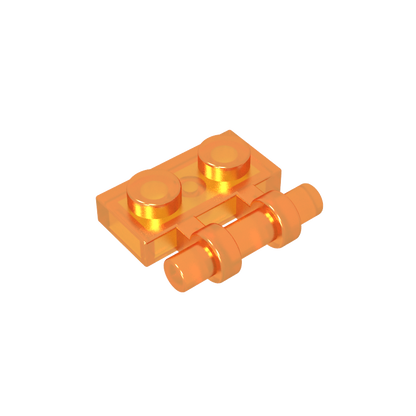 GDS-644 - Plate Special 1 x 2 Side Handle [Free Ends]