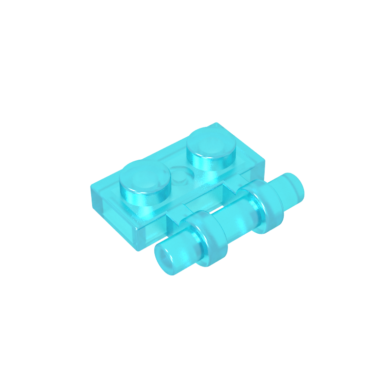 GDS-644 - Plate Special 1 x 2 Side Handle [Free Ends]