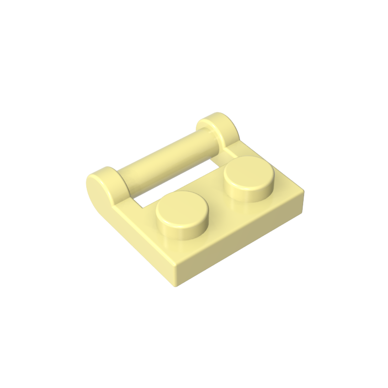 GDS-645 - Plate Special 1 x 2 [Side Handle Closed Ends]