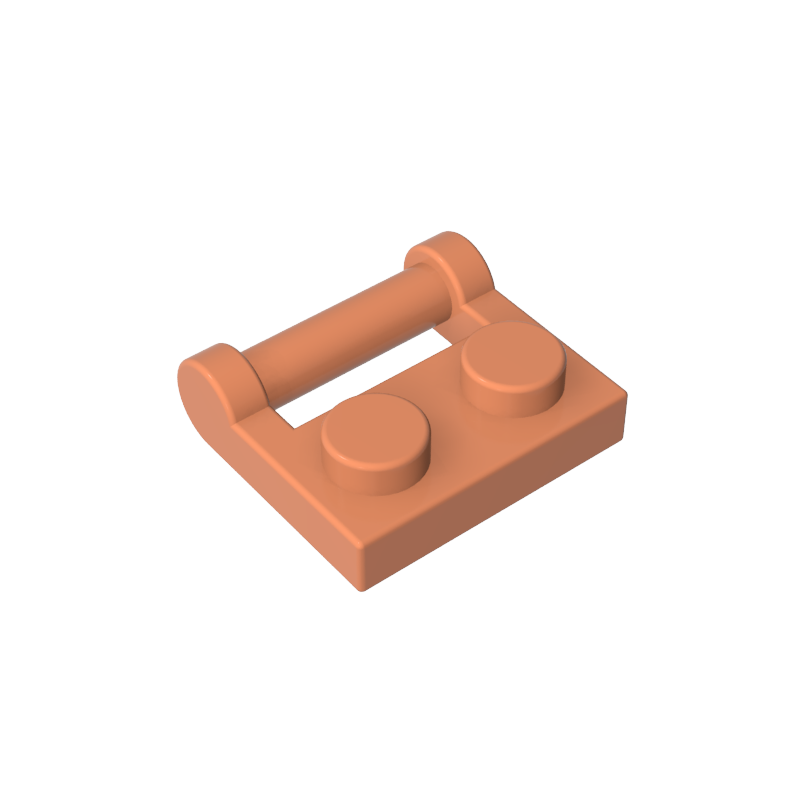 GDS-645 - Plate Special 1 x 2 [Side Handle Closed Ends]