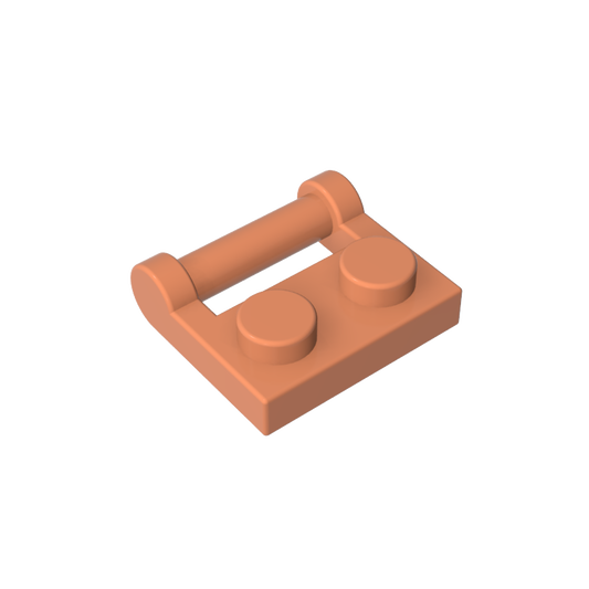 GDS-645 - Plate Special 1 x 2 [Side Handle Closed Ends]