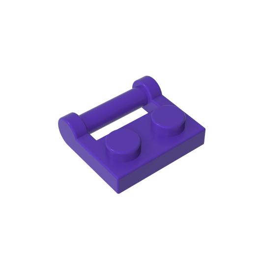 GDS-645 - Plate Special 1 x 2 [Side Handle Closed Ends]