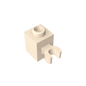 GDS-647 - Brick Special 1 x 1 with Clip Vertical [Open O Clip, Hollow Stud]