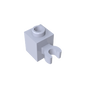 GDS-647 - Brick Special 1 x 1 with Clip Vertical [Open O Clip, Hollow Stud]